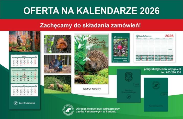 Zdjęcie przedstawia różne kalendarze