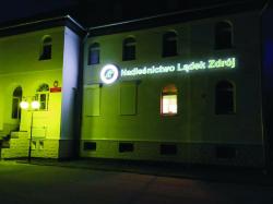 Logo zewnętrzne podświetlane